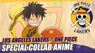 LOS ANGELES LAKERS x ONE PIECE Collab Anime [upl. by Hirai877]