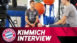 Joshua Kimmich on his Strength Training  Interview [upl. by Anegroeg]