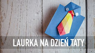 LAURKA NA DZIEŃ TATY KOSZULA Z KRAWATEM LAURKA [upl. by Godrich]