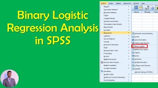 Binary Logistic Regression in SPSS Amharic tutorial by Ebrahim guest tutor [upl. by Adnylem]