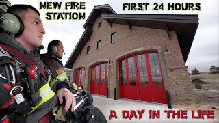 First 24 Hours in a New Fire Station  A Day in the Life [upl. by Ynes]