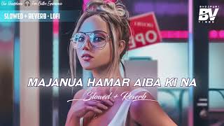 MAJANUA HAMAR AIBA KI NA SLOWED REVERB BHOJPURI SONG [upl. by Stefania]