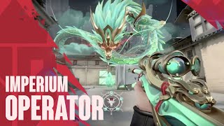 IMPERIUM OPERATOR SKIN GAMEPLAY  VALORANT IMPERIUM SKINS [upl. by Oedama222]