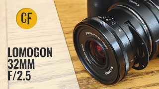 Lomogon 32mm f25 lens review with samples [upl. by Laughton]