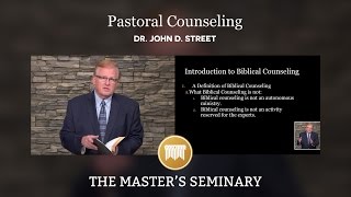 Lecture 01 Pastoral Counseling  Dr John Street [upl. by Muscolo518]