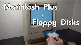 Create Macintosh Plus disks from downloaded disk images [upl. by Lathrope]