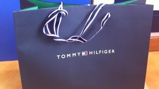 UNBOXING TOMMY HILFIGER Cotton Pique Polo Shirt [upl. by Hiram]