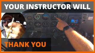 Three Basics to INSTANTLY impress your Flight Instructor [upl. by Ulrika]