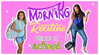 GRWM FIRST DAY OF SCHOOL  SISTER FOREVER [upl. by Tekcirc655]