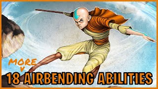 18 More Airbending Abilities Avatar [upl. by Seyler]