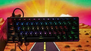 Glorious GMMK Compact Keyboard Review Great Modular 60 Keyboard [upl. by Nivej189]