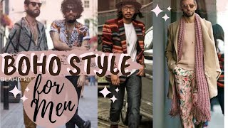 11 BOHEMIAN STYLE FOR MEN  BOHO OUTFITS  Style Guide 2020 [upl. by Ysiad970]