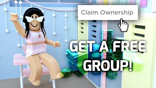 How To GET A FREE ROBLOX GROUP [upl. by Eanwahs230]