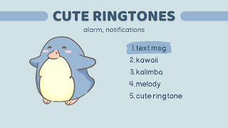 CUTE RINGTONES amp NOTIFICATION SOUNDS FREE  Zedge [upl. by Nnaarual]