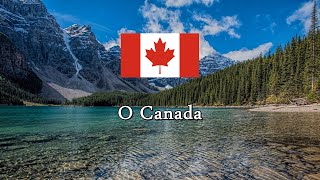 National Anthem of Canada  O Canada  PRE 2018 LYRICS [upl. by Boys450]