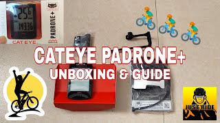 CATEYE PADRONE UNBOXING AND GUIDE  JUST RIDE [upl. by Betteann]