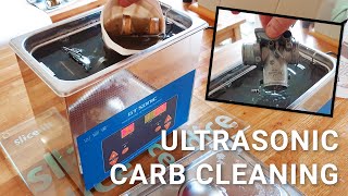 Ultrasonic Carb Cleaning  How to Clean Carburettors Properly  Honda CB750  Part 5 [upl. by Dela778]