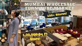 WHOLESALE FURNITURE MARKET IN MUMBAI  Kasheli Furniture Market  Bhiwandi Furniture Market [upl. by Niraj]