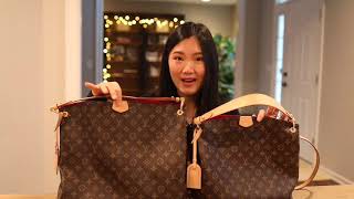 Louis Vuitton Graceful PM and Graceful MM Comparison and review  by Mcraft Leather [upl. by Berlinda888]