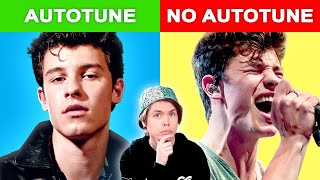 Autotune vs No Autotune Shawn Mendes Beyoncé amp MORE [upl. by Marx]