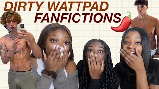 reading SPICY wattpad fanfictions tiktok boy edition [upl. by Trub]