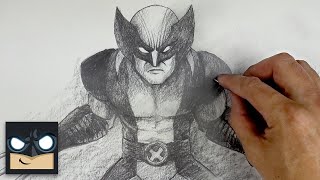 How To Draw Wolverine  Sketch Saturday [upl. by Nnylear]