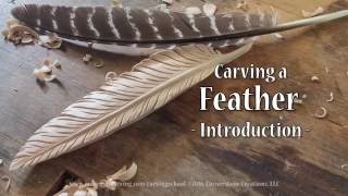 Carving a Feather  Introduction [upl. by Aimat761]