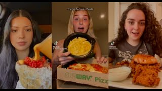 mukbang compilation  pt12 [upl. by Ytirev]