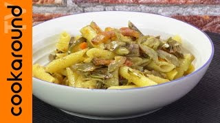 Mezze penne ai carciofi  Ricetta veloce [upl. by Rocker]