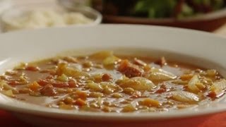 How to Make Lentil Soup  Soup Recipe  Allrecipescom [upl. by Czarra]