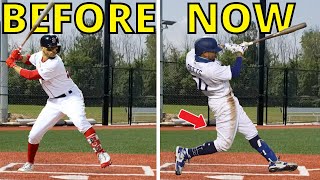 How To Increase Hitting Power In Baseball Using Mookie Betts 3 Baseball Hitting Tips for power [upl. by Oivalf]