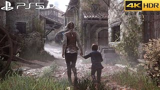 A Plague Tale Innocence PS5 4K 60FPS HDR Gameplay  Full Game [upl. by Tteraj333]