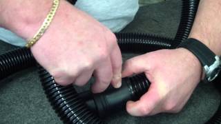 How to change a vacuum hose machine end [upl. by Eelyk]