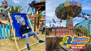 Adventure Cove Is OPEN Drayton Manor NEW For 2021 Nautical Themed Area [upl. by Yedrahs]