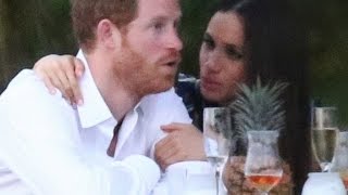 Prince Harry Meghan Markle Attend Friends Wedding Together  ABC News [upl. by Luebke]