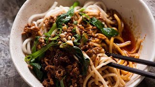 Dan Dan Noodles Spicy Sichuan Noodles [upl. by Audris546]