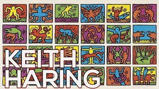 Keith Haring A collection of 80 works HD [upl. by Ynnig]