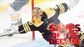 Great Saves of the Decade  20102019  NHL [upl. by Kerri]