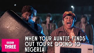 When your Aunties find out you’re travelling  Famalam Series 3 On iPlayer Now [upl. by Grieve543]