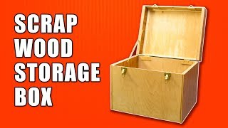 Wooden Box Making  Scrap Wood Projects [upl. by Antoine]