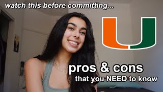 PROS AND CONS University of Miami [upl. by Asreht]