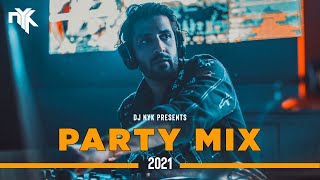 DJ NYK  New Year 2021 Party Mix  Yearmix  Non Stop Bollywood Punjabi English Remix Songs [upl. by Tiffie541]