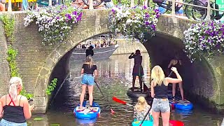 LEEUWARDEN CITY TOUR Friesland  Netherlands [upl. by Ahsatak795]