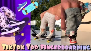 Fingerboard Tricks  The Best of TikTok [upl. by Pansir]