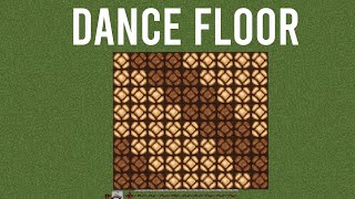 How To Make a Dance Floor in Minecraft [upl. by Enyrhtak]