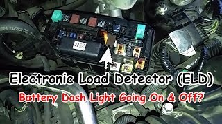 Battery Dash Light On amp Off Honda Electronic Load Detector Malfunction [upl. by Kaia]