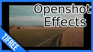 Openshot Video Editor  Preview of Effects [upl. by Borlase757]