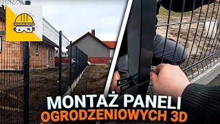 Montaż Paneli Ogrodzeniowych 3d [upl. by Aube416]