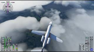 FS2020  Flying the TextronCessna CJ4 [upl. by Nicolette]