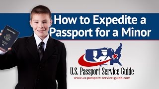 How to Expedite a Passport for a Minor [upl. by Artenra]